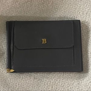 Bally Cardholder and Money Clip, Mini Wallet